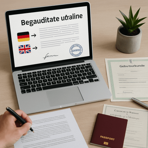 Beglaubigte Übersetzung online – Sprachlich und rechtlich weltweit verbunden